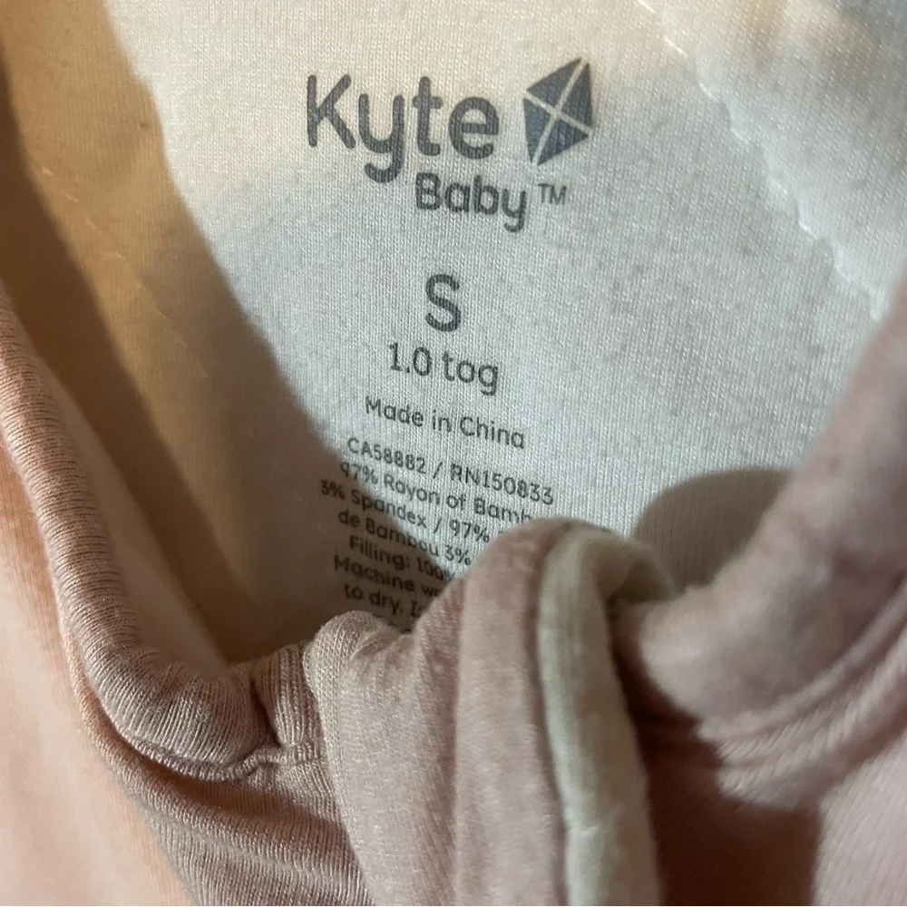 Kyte Baby Toddler Solid Pink Bamboo Rayon‎ 1.0 TOG  Sleepsack